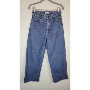 Uniqlo‎ Women's High Rise  Jeans Size 4 Blue Denim 100% Cotton